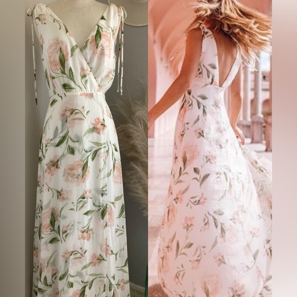 Lulus Romantic Possibilities White Floral Print Dress - Picture 3 of 9